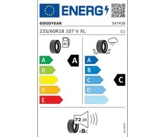 235/60R18 EAGLE F1 (ASYMMETRIC) SUV AT 107V J LR EVR RXLFP XL GOODYEAR