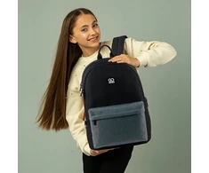 Gopack jaunimo kuprinė mokyklai ir miestui, juoda