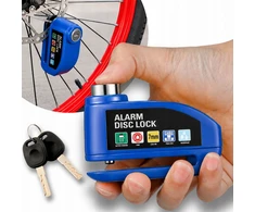 Gotel MOTOCIKLO / DVIRAČIO STABDŽIŲ DISKO SIGNALIZACINĖ UŽRAKTA ELEKTRONINĖ MĖLYNA