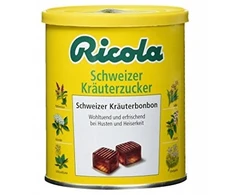 GR Ricola HERBAL saldainiai nuo kosulio skardinėje nuo infekcijų, 100 vnt iš VOKIETIJOS