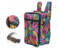 Gracio BACKPACK augalų raštas AIRPLANE Ryanair Wizzair salono krepšys talpus