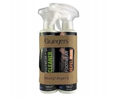 Grangers Gear Cleaner &amp; Footwear Repel Plus batų priežiūros rinkinys