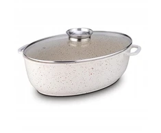 Granito žąsų kepsnys 8,4L 38 cm Igmar TERRE