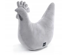 Granny Dana's Hen Pillow pagalvėlė, Velvet, DARK Pilkas, La Millou