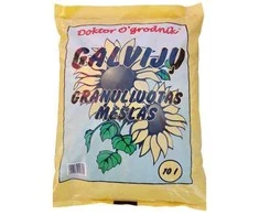Darzo Daktaras Galvijų mėšlo granulės Fertigo 10L NPK 3.0-5.4-2.3