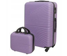 GRAVITT Travel lagaminų rinkinys 2in1 didelis + ABS dėklas 1203