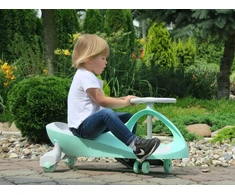 „Gravity Ride-On“ žaislinis automobilis vaikams, rožinis, šviečiantys LED ratai TWISTCAR