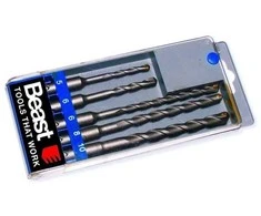 Grąžtas Beast Betono grąžtų rinkinys SDS 5-10mm 5 vnt.