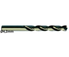 EXACT GMBH Grąžtas metalui Exact 74042; DIN 338; HSSE-Co5; 4,2x75 mm; 10 vnt.
