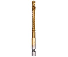 Grąžtas frezinis metalui 6.0 mm HSS-TiN HEX YT-44823 YATO