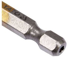 Grąžtas frezinis metalui 6.0 mm HSS-TiN HEX YT-44823 YATO