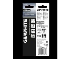 Grąžtas GRAPHITE 54T995 Prailgintas, 5 mm