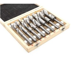 Grąžtas Kraftampdele Metalo grąžtų komplektas HSS-Co, 8vnt, 14-25,5mm