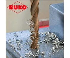 Grąžtas 91 dalies spiralinių metalo grąžtų rinkinys RUKO HSS 1-10 mm