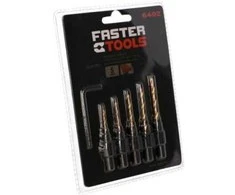 Grąžtas Faster Tools Grąžtų rinkinys medienai 3-8mm, 5 vnt.