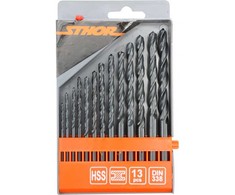 Grąžtas Vorel Grąžtų rinkinys metalui HSS Sthor | 2-8mm 13 vnt.