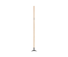 Grėblys FISKARS SOLID WOOD, 10 dantų, 25 cm, rožių