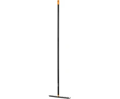 Grėblys FISKARS SOLID WOOD, 16 dantų, 163 cm, dirvožemiui