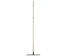 Grėblys FISKARS SOLID WOOD, 16 dantų, 163 cm, dirvožemiui