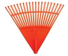 Grėblys "vėduoklė" plastmasinis P48cm, VERTAS (RG2)