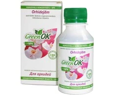 Green Ok Humusinių medžiagų trąšos orhidėjoms GreenOK 120ml