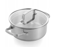 Green Pan GreenPan Chef's Collection plieno puodas su dangčiu 18cm 2l dujinė orkaitė