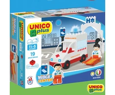 GREITOJI MEDICINOS MEDŽIAGOS KONSTRUKCINIAI KLUOKAI VAIKAMS UNICO 19 ELEMENTS