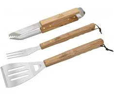Grilio įrankių rinkinys Cattara Wood – 3 vnt.