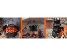 Grilli KETUS PUODAS 4.3L BE KOJŲ GRILĖS OLANDŲ ORKAITĖ, OLANDŲ UNIVERSALUS