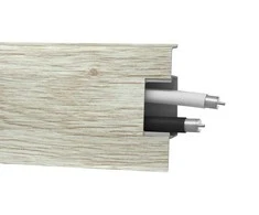 Grindjuostė MACK 135, Platinos ąžuolo sp., 60 mm aukščio, 2,5 m ilgio