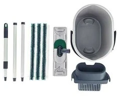 Grindų valymo rinkinys Circular Power Eco Ego pilkas