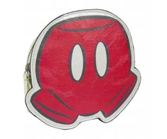 Grooters Piniginė Mickey Mouse, raudona / sidabrinė