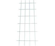 Grotelės vijokliniams augalams 150x60cm/D4-5mm baltos/metalinės/PE