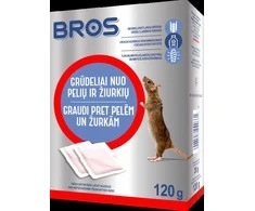 BROS Grūdeliai nuo pelių ir žiurkių 100g