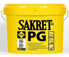 Gruntas prieš dekoratyvinį tinką SAKRET PG tonuojamas, baltos sp., 5kg