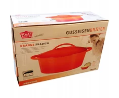 GSW Germany ketaus keptuvė, oranžinė, 33x25
