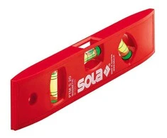 Gulsčiukas SOLA PTM 5, 20 cm, 3 akutės, plastikinis korpusas, su magnetu