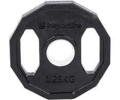 Guma padengtas olimpinis svoris 50mm inSPORTline Ruberton 1,25kg