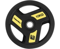 Guma padengtas svoris 30mm inSPORTline Herk 10kg