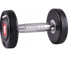 Gumuotas hantelis inSPORTline PRO 16kg