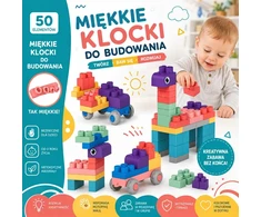 Habarri Dideli minkšti konstravimo kaladėlės, 20 vnt. rinkinys