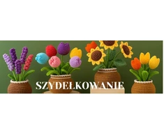 Habarri Nėrimo rinkinys Hobby Flowers Garden Spalvingi astrai