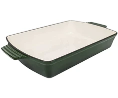 HAGE KETAUS ŠAUTUVĖ BUTELIO ŽALIA - EMALIS - 32x23,5cm - 3,5L