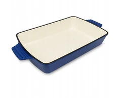 HAGE KETUS LIETUVO KETU - MĖLYNA - Emaliuota -32x23,5CM -3,5L