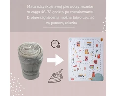 HAKUNA MATTE Mata piankowa vaikams Coral Velvet su pianką memory 160x120