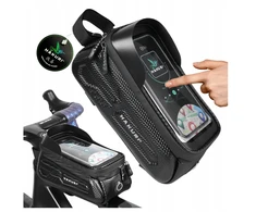 Hakuri Dviračio sėdmaišis Touch Bag for Phone WATERPROOF Dviračio rėmo maišelis