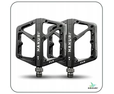 Hakuri PLATFORM dviračio pedalai Nylon 3 guoliai Light + PINS MTB EBIKE