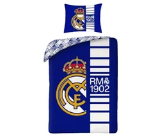 Halantex Patalynės komplektas REAL MADRID 140x200 cm, medvilnė, 2 dalių