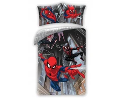 Halantex Spider-Man – Viengulis patalynės komplektas Žmogus voras – 160x200 cm, 2 dalių