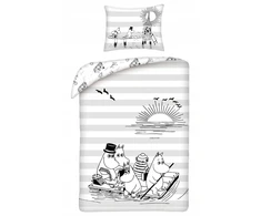 Halantex Vaikiškas patalynės komplektas Moomin, 140x200, 2 dalių